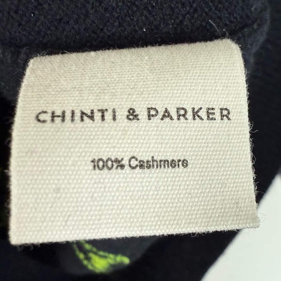 Chinti & Parker Star-Print Knitted Hoodie Jacket Black/Yellow Casual Women’s S - Picture 8 of 13